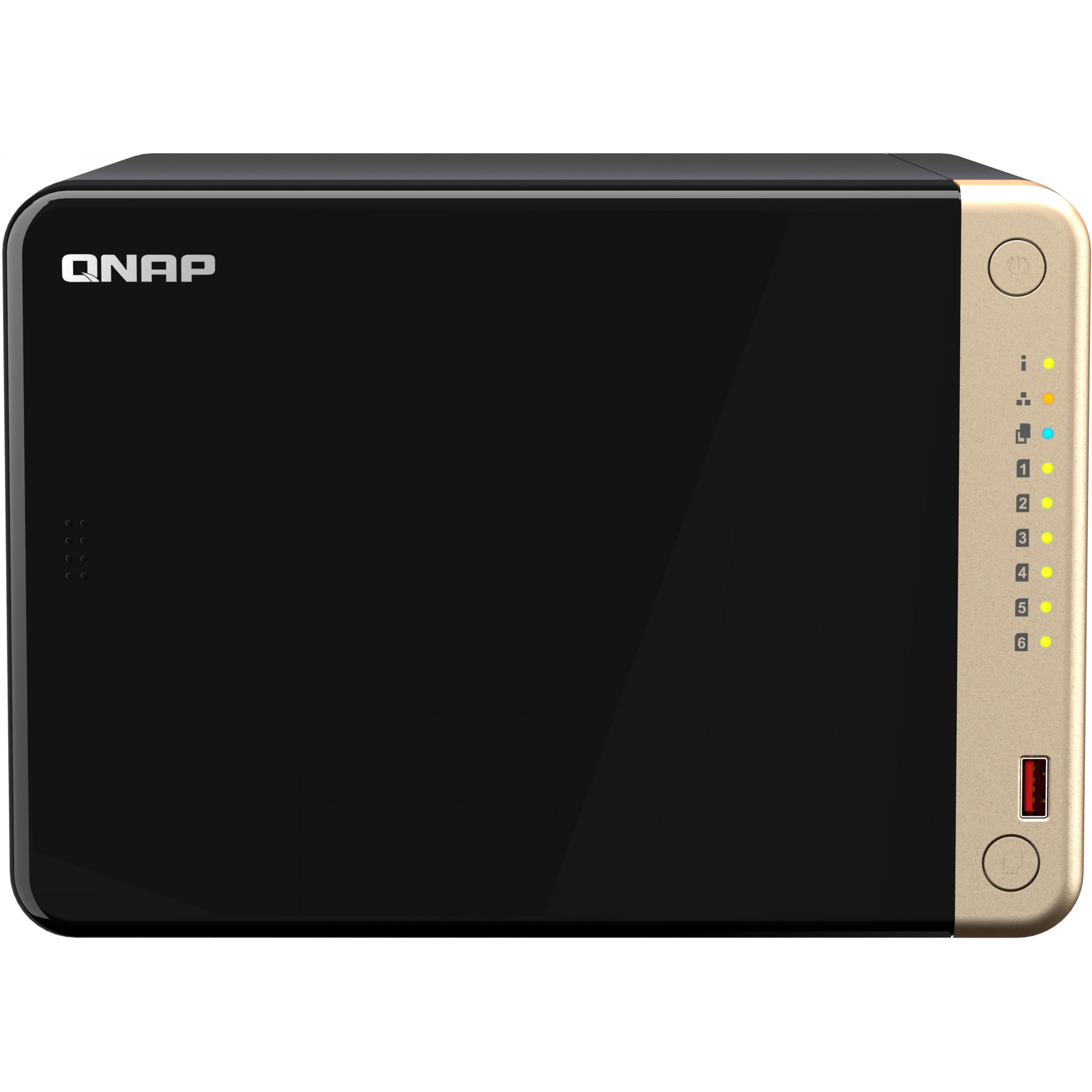 6-Bay QNAP TS-664-8G Intel® Celeron® - N5095 - Schwarz