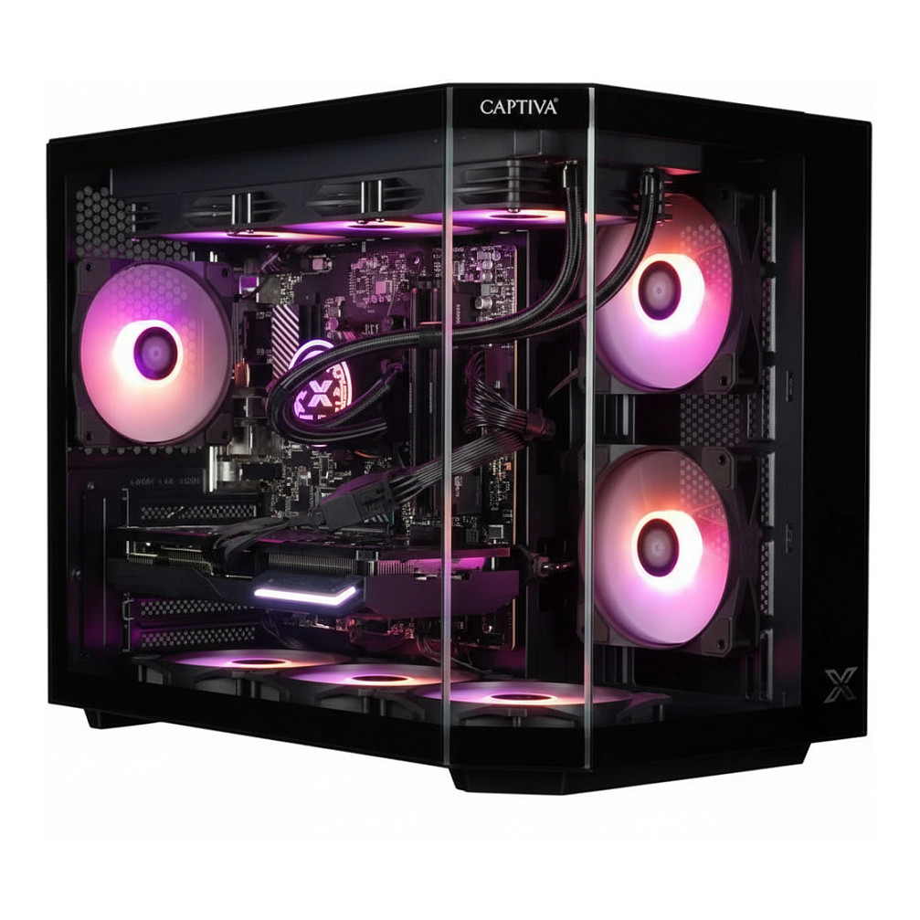 Captiva highend gaming pc i98-412 i7-14700kf | 32gb 1tb | rtx 5070 | w11 | gaming računalnik 1 Captiva highend gaming pc i98-412 i7-14700kf 32gb/1tb ssd rtx 5070 win 11 komponentko