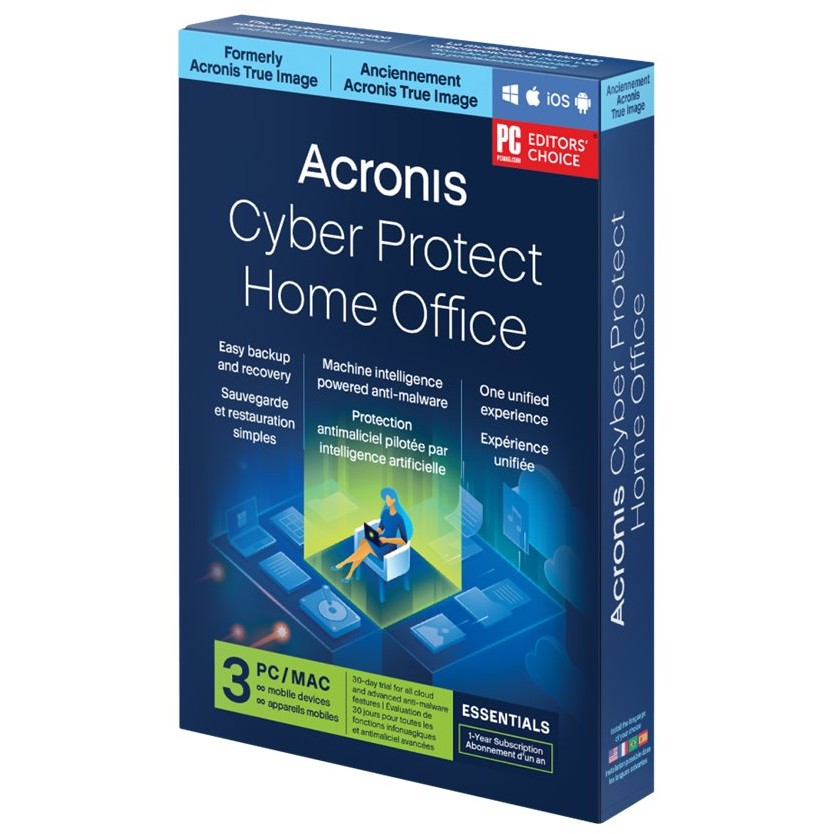 Acronis True Image Essentials - 1 Computer - 3 year subscription - ESD-Download