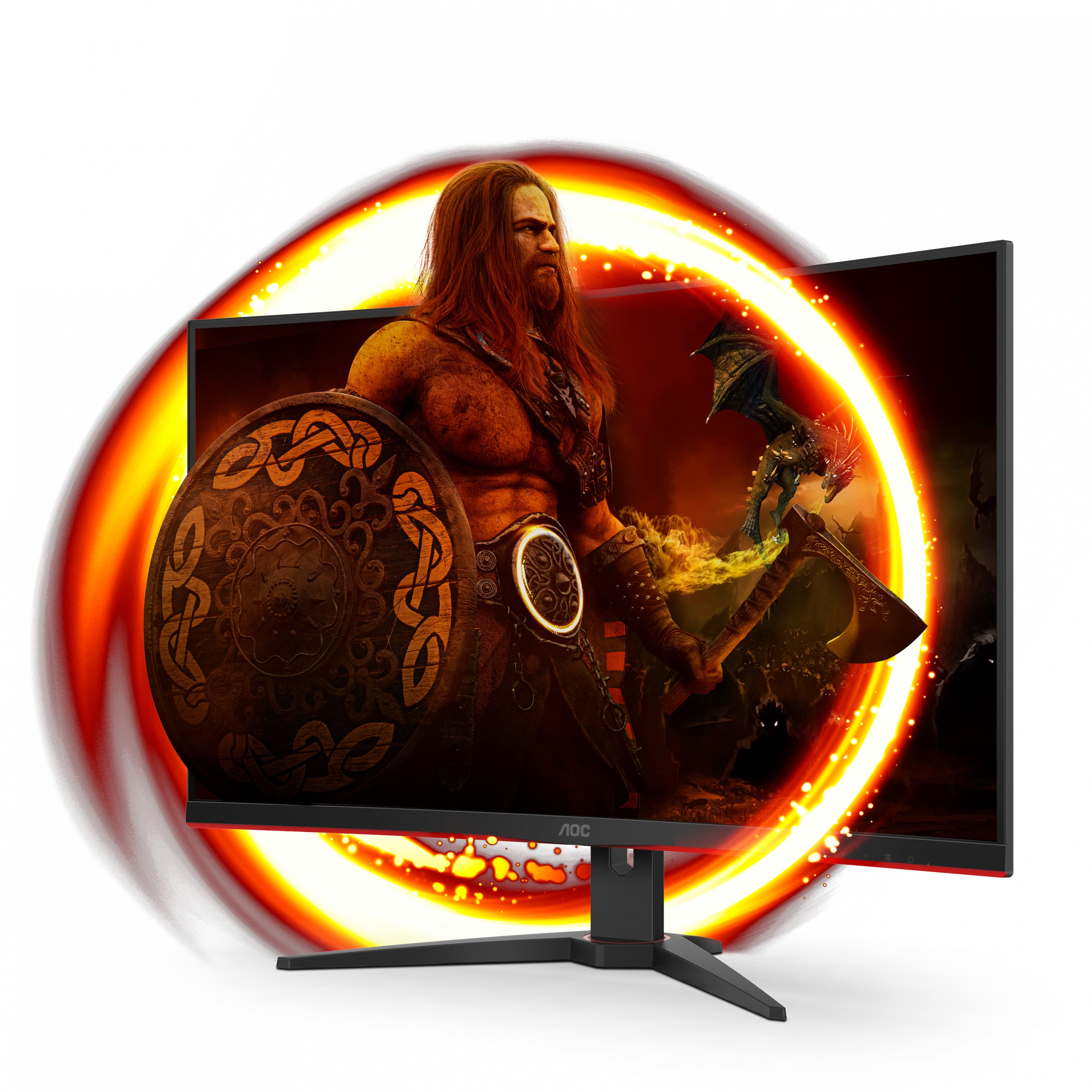 80cm / 31,5'' (1920x1080) AOC C32G2ZE Gaming Curved 16:9 1ms 240Hz DisplayPort 2xHDMI VGA VESA Speaker Full HD Black