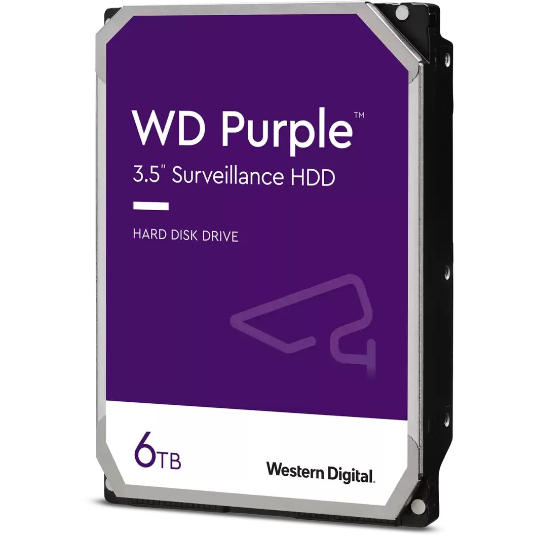 6TB WD WD64PURZ Purple 256MB