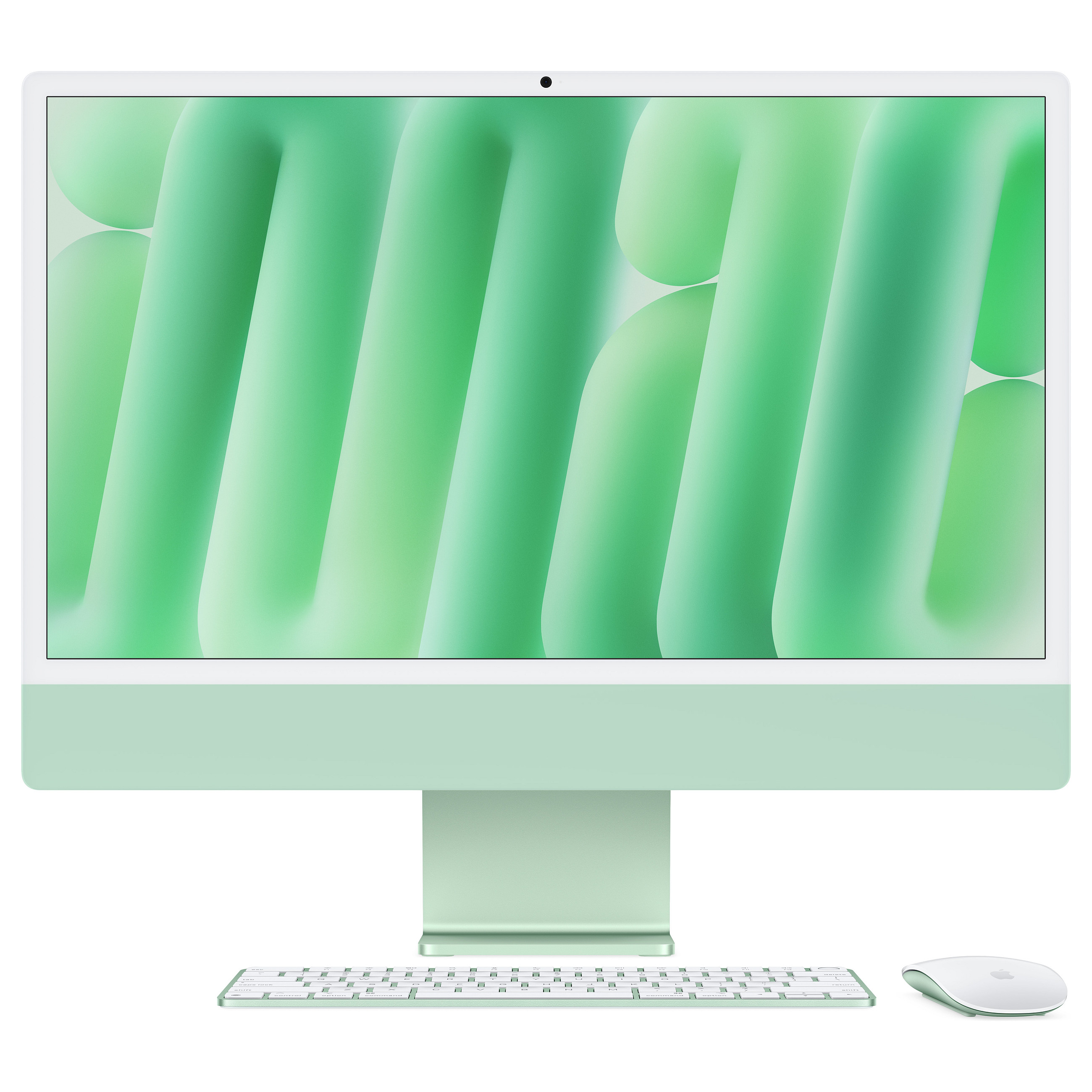Apple 24-inch imac with retina 4. 5k display: apple m4 chip with 10-core cpu and 10-core gpu. 16gb. 256gb ssd - green komponentko