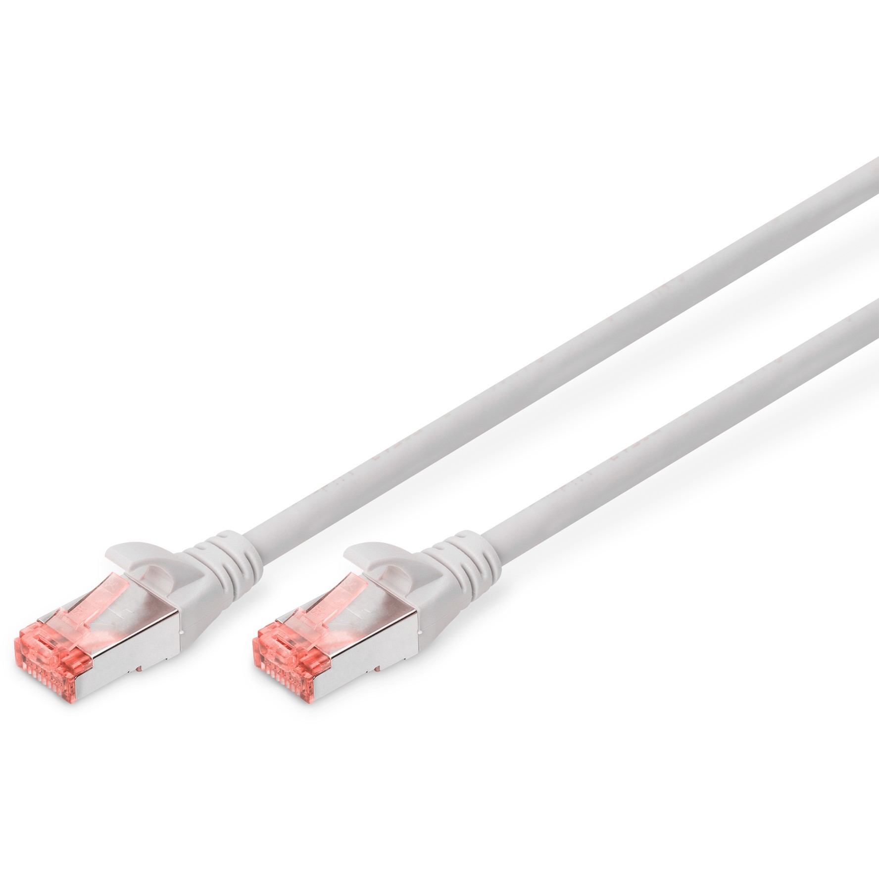 Digitus Patchkabel CAT6 RJ45 S / FTP AWG 27 / 7 10m Grau