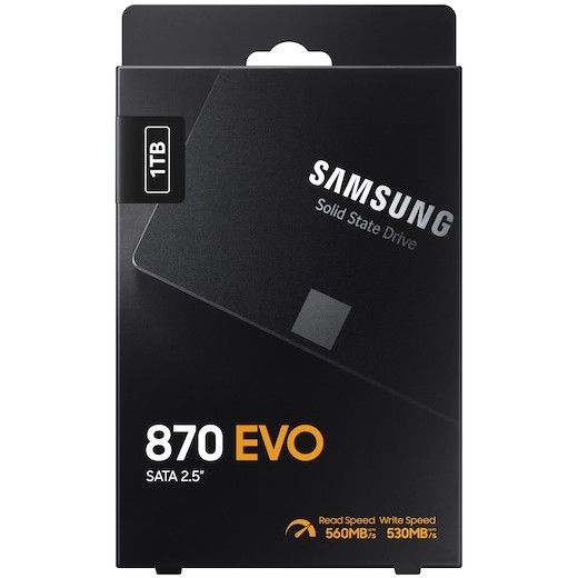 Samsung 870 EVO 1TB SSD SATA 2.5 新品 2.5