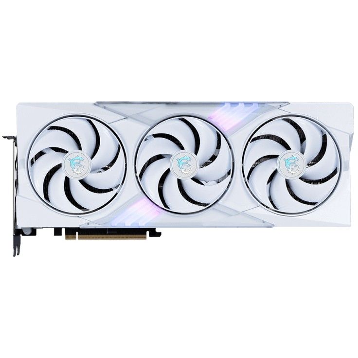 RTX 5070 Ti 16GB MSI GAMING TRIO OC WHITE GDDR7 3 Fan