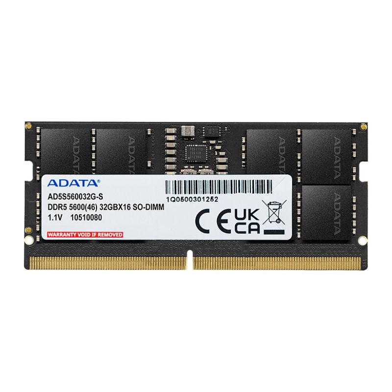 16 gb adata so-dimm 5600 (schwarz, ad5s560016g-s, premier tray)
komponentko