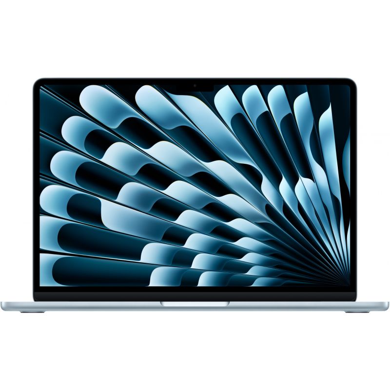 MacBook Air: Apple M4 chip with 10-core CPU and 8-core GPU, 16GB, 256GB SSD - Sky Blue