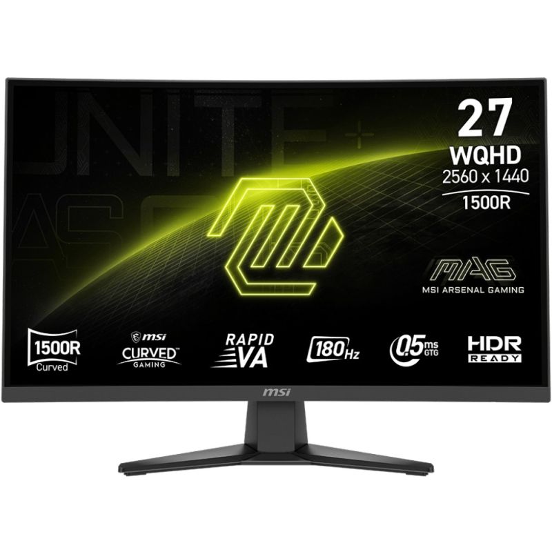 MSI MAG 275CQFDE E18 Rapid VA WQHD Gaming Display 68.6 cm (27"")