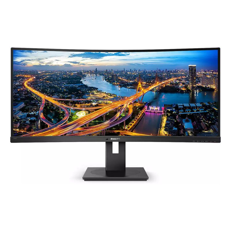 Philips B-Line 345B1C Curved 5ms 21:9 USB 2xHDMI DisplayPort VESA Speaker WQHD Black