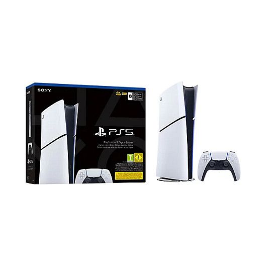 Sony PlayStation 5 Slim Digital Edition - 825GB White